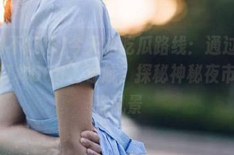 今天的吃瓜路线：通过“黑料不打样668”导航，探秘神秘夜市的黑暗风景